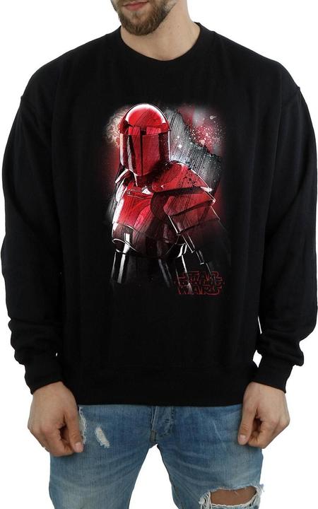 Actual product image Star Wars Mens The Last Jedi Praetorian Guard Brushed Sweatshirt (S)
