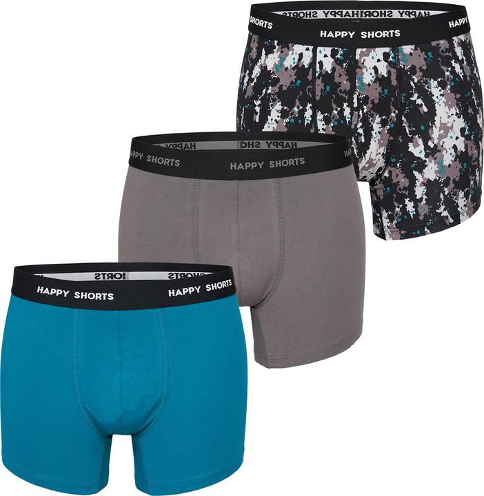 Produktbild Happy shorts Boxershort Casual Bequem sitzend (M, 3er Pack)