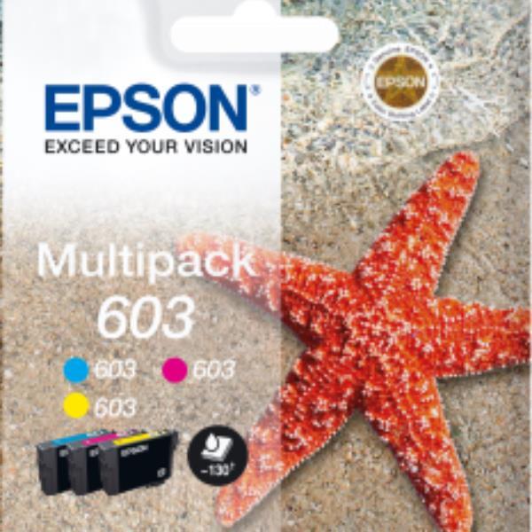 Actual product image Epson Multipack 3-colours 603 Ink (M, Y, C)