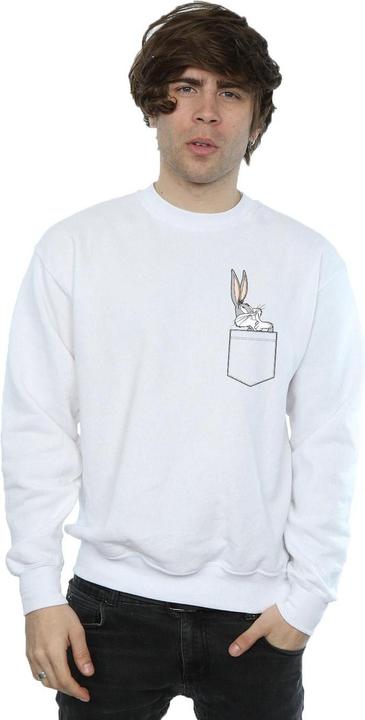 Produktbild Looney Tunes Bugs Bunny Faux Pocket Sweatshirt (M)