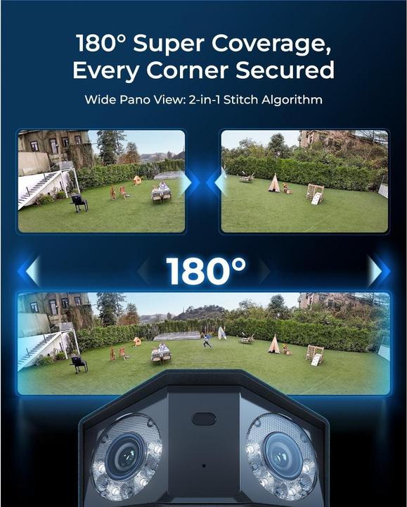 Actual product image Reolink Duo Series P750-16MP (7680 x 2160 pixels)