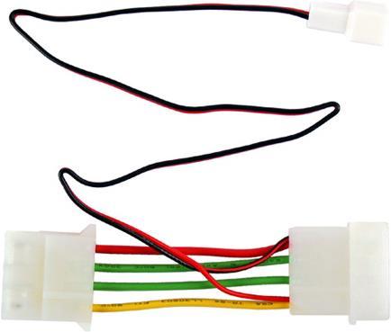 Image du produit Aquatuning Revoltec Adaptateur de tension 3 broches vers 4 broches