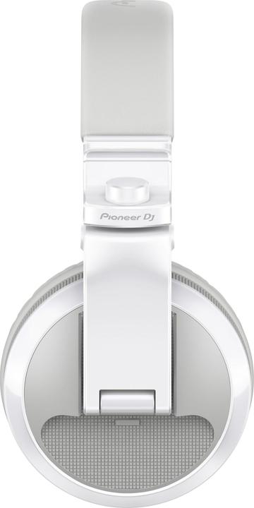 Image du produit Pioneer DJ HDJ-X5BT-W, Casque d'écoute DJ avec fonctionnalité BT, blanc (pas de réduction du bruit, 20 h, Sans fil)
