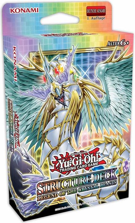 Immagine prodotto Yu-Gi-Oh Mazzo di Struttura: La Leggenda delle Bestie di Cristallo - IT (Tedesco, Ponte)