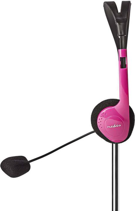 Actual product image Nedis Headphones for PC Headband 2 Plug 3.5 mm (Cable)