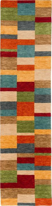 Actual product image Pergamon Natur Wolle Teppich Gabbeh Esta Läufer (70 x 300 cm)