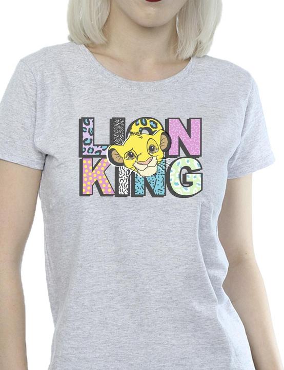 Immagine prodotto Disney The Lion King Pattern Logo Maglietta Donna (S)