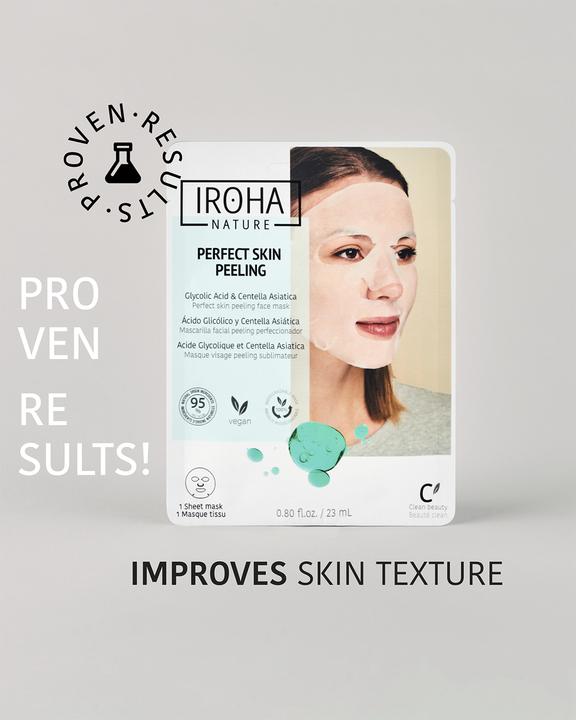 Produktbild Iroha Nature Tissue Face Mask Glycolic (18 ml)