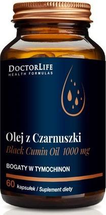 Immagine prodotto Doctor Life Olio di cumino nero olej z czarnuszki 1000mg 60 kapsułek (Lozione corpo)