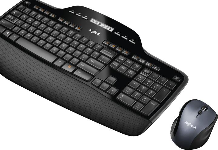 Immagine prodotto Logitech Tastiera+mouse wireless MK710 nero nei punti vendita (DE, Senza fili)