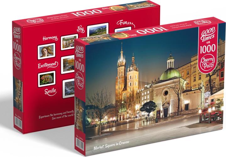 Produktbild Cherry Pazzi Puzzle Königlicher Marktplatz in Krakau, Polen 1000 Teile (1000 Teile)