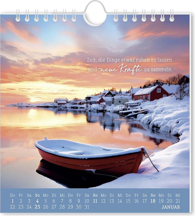Produktbild Postkartenkalender 2026 Strandgut (16 x 17 cm, Deutsch)