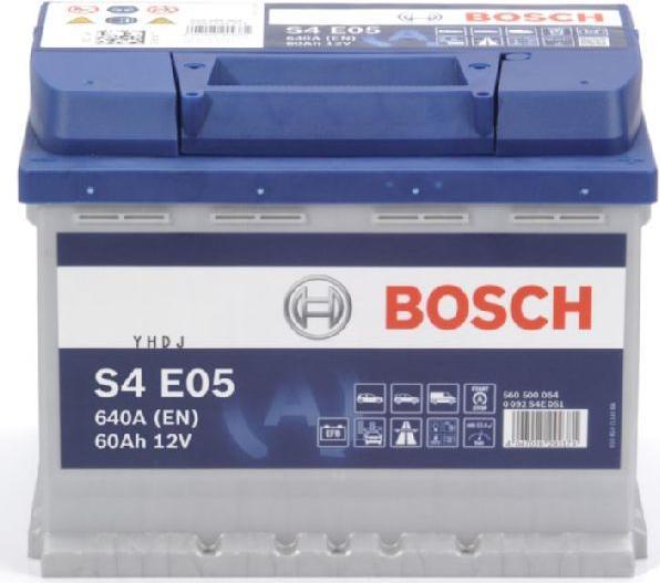 Actual product image Bosch Automotive S4 E05 (12 V, 60 Ah, 640 A)