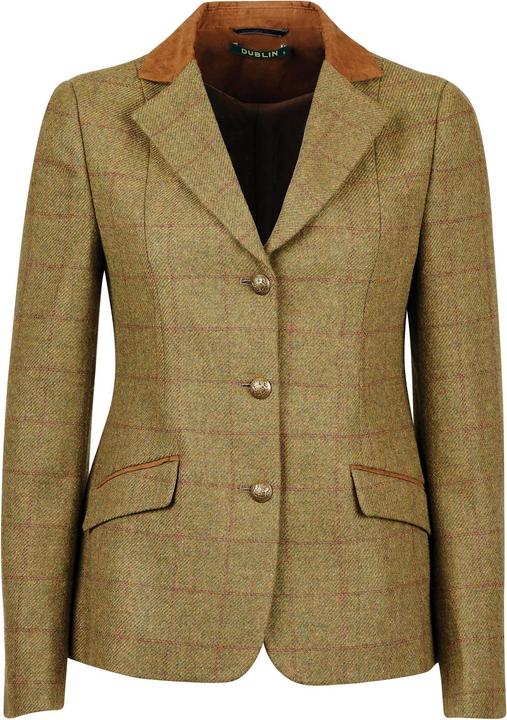 Produktbild Dublin eng anliegende reitjacke it wildlederkragen, daen albany tweed (M)
