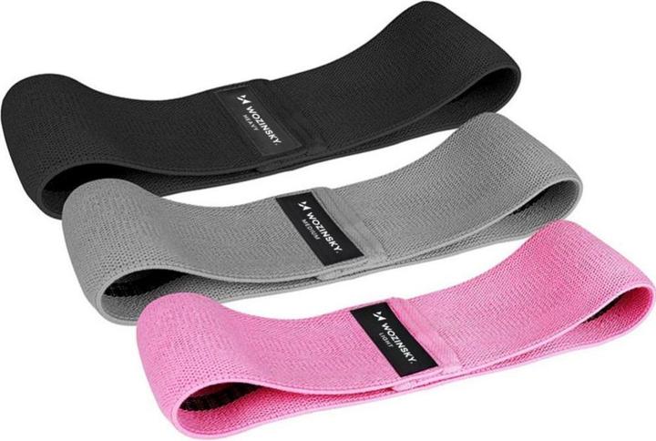 Wozinsky Resistance Bands (0.26 m, Leicht, Mittel, Stark)