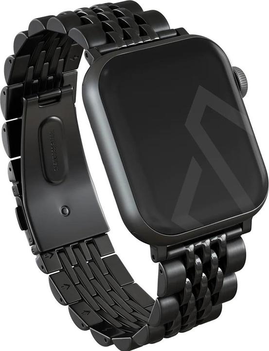 Image du produit Burga Apple Watch Metallgurt - Chic Royal - Schwarz - 38 mm / 40 mm / 41 mm (Acier inoxydable)