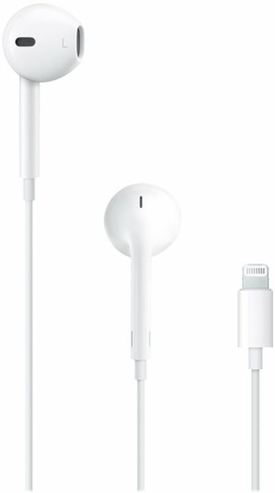 Actual product image - MWTY3ZM/A Apple EarPods Lightning Audio Stereo HF White (ANC, Cable)