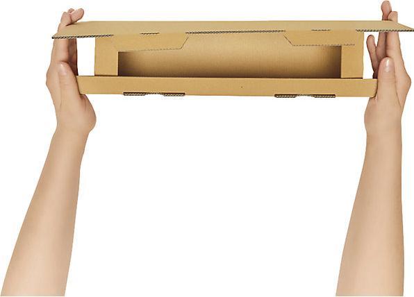 Immagine prodotto kaiserkraft Scatola per bottiglie di vino, bianco, per 2 bottiglie, a partire da 10 pz.. (1 x)