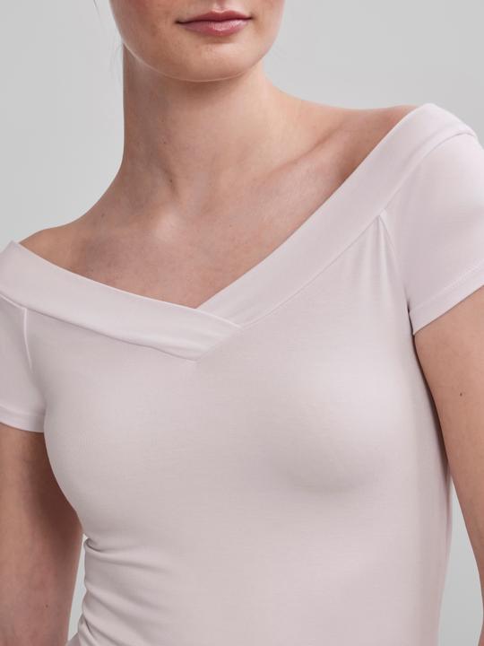 Produktbild Pieces Pcmaliva Ss Off Shoulder V-Neck Top Noos (XL)