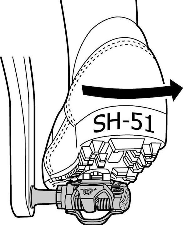 Actual product image Shimano Sm-Sh51