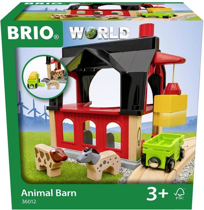 Actual product image Brio Animal Barn