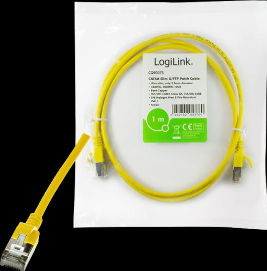 Productafbeelding LogiLink Netwerkkabel (STP, CAT6a, 5 m)