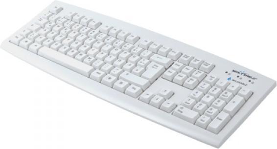 Produktbild Seal Shield Silver Seal Tastatur USB white SSWKSV208DE (DE, Kabelgebunden)