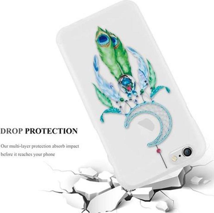 Produktbild Cadorabo TPU mit Aufdruck Cover (Apple iPhone 6, Apple iPhone 6s)