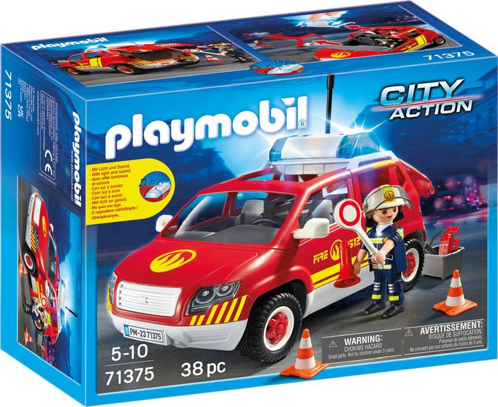 Produktbild Playmobil Brandmeisterfahrzeug (71375, Playmobil City Action)
