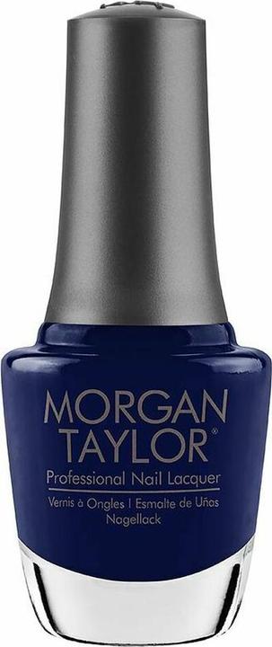 Actual product image Morgan Taylor PROFESSIONAL NAIL LACQUER #deja blue 15 ml (Deja Blue, Colour paint)