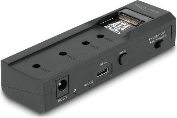 Produktbild Delock USB Type-C Konverter für 1 x M.2 SSD oder 1 x SATA SS
