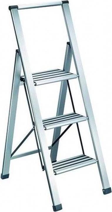 Alu-Klappleiter SLIMSTER, 3 Stufen (Trittleiter, 99 cm)
