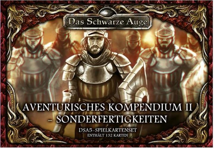 Image du produit DSA5 Jeu de cartes - Compendium Aventurien 2 : Compétences spéciales, 132 cartes (édition allemande) (Allemand)