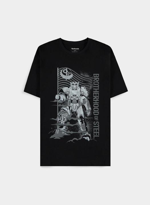 Actual product image Difuzed Fallout - Vault 33 - Steel - Men's Short Sleeved T-shirt - S (S)