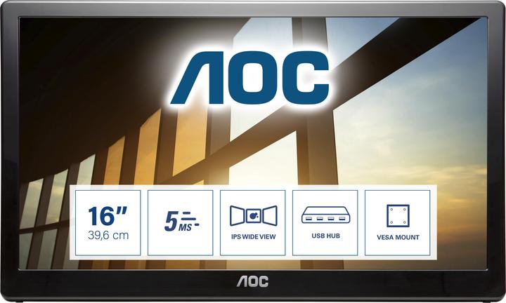 AOC I1659fwux (1920 x 1080 Pixel, 15.60")