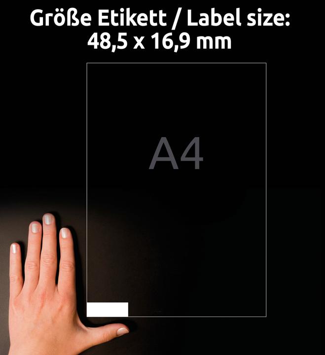 Actual product image Avery Universal labels