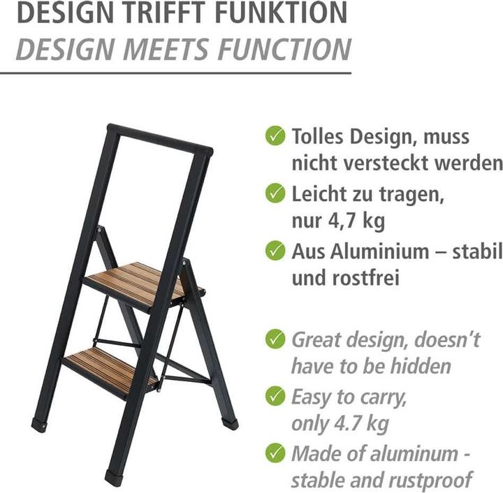Image du produit Wenko Escabeau pliant (Escabeau, 44 cm)