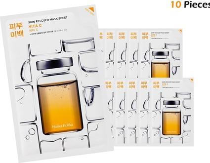 Produktbild Holika Holika Skin Rescue Mask Sheet - Lightening Canvas Mask With Vitamin C (20 ml)