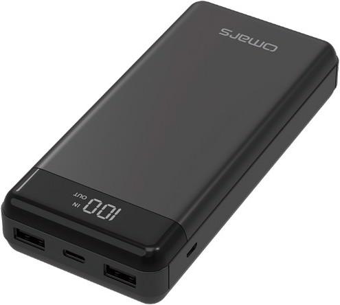 Omars Power Bank mit Digital Display (20000 mAh, 60 W, 74 Wh)
