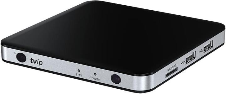 Actual product image TVIP S-Box v.605 WiFi, Black (8 GB, Android 8.0 (Oreo), Linux)