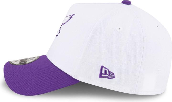 Actual product image New Era 9Forty A-Frame Snapback Cap - Charlotte Hornets White