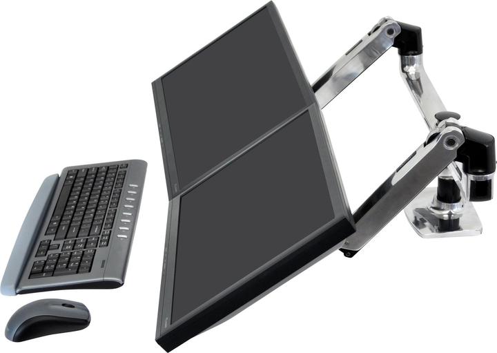 Actual product image Ergotron LX Dual (Table, 27")
