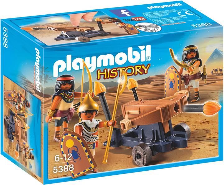 Playmobil Soldats égyptiens avec des lanceurs de fléchettes (5388, Histoire de Playmobil)