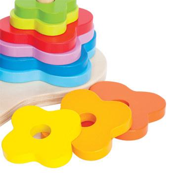 Actual product image Hape Rainbow-Plug-In Game 19pcs. FSC