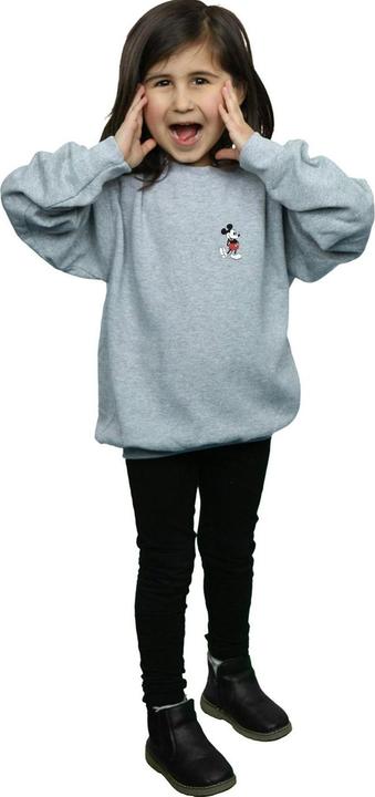 Produktbild Disney Mickey Mouse Kickin Retro Chest Sweatshirt Mädchen (152, 158)