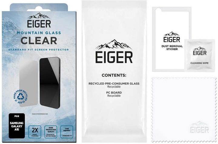 Image du produit Eiger Mountain Glass (1 pièce(s), Samsung Galaxy A15 5G, Samsung Galaxy A15)