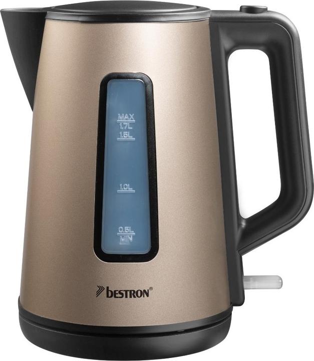 Bestron Wasserkocher 1.7 liter, Satin (1.70 l)