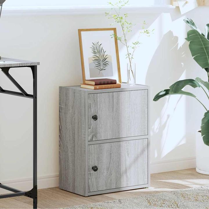 Actual product image VidaXL Bookcase Grey Sonoma 40x24x102 cm Wood-based bookcase