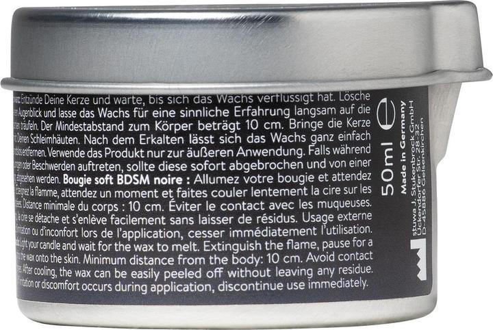 Produktbild Amorelie Drip & Drop SoftSMKerze in Schwarz