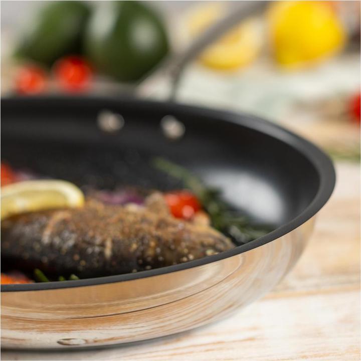 Actual product image Kuhn Rikon All-round fish pan (29 cm, Frying pan, Stainless steel)